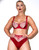Fallen Angel Balcony Bra in Garnet Red FINAL SALE NORMALLY $90 Fallen Angel Balcony Bra in Garnet Red FINAL SALE NORMALLY $90