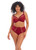 Elomi Matilda Full Brief in Crimson FINAL SALE (40% Off)