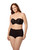 Elila Microfiber Molded Strapless Bra in Black