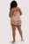 Playful Promise Bouffants Cheeta in Heels Recycled Satin Cami Top in Pink FINAL SALE NORMALLY $30