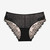 Mochaccino Lace Back Panty in Beige & Black FINAL SALE (81% Off)