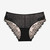 Ajour Mochaccino Lace Back Panty in Beige & Black FINAL SALE (50% Off)