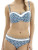 Panache Rocha Bandeau Swim Top in Mosaic Print