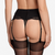 Ajour Veronica Garter Belt in Black FINAL SALE (50% Off)