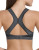 DynamiX Star Wirefree Sports Bra in Black/Anthracite DynamiX Star Wirefree Sports Bra in Black/Anthracite