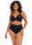 Essentials Bikini Swim Top in Black Essentials Bikini Swim Top in Black