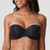 Prima Donna Figuras Strapless Bra in Charcoal