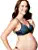 Fig Mousse Padded Plunge Wirefree Maternity Bra in Blue Fig Mousse Padded Plunge Wirefree Maternity Bra in Blue