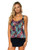Sunsets Sadie Tankini Top in Moonlit Palms FINAL SALE (70% Off)