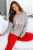 Pour Moi Jingle & Flamingo PJ Set in Grey/Red