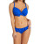 Pour Moi Splash Padded Underwired Swim Top in Ultramarine FINAL SALE NORMALLY $59.99