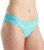Cleo Hattie Gather Pant Swim Bottom in Aqua/White FINAL SALE NORMALLY $36.99