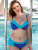 Curvy Kate Ocean Drive Padded Plunge Bikini Swim Top in Electric FINAL SALE NORMALLY $76.99