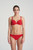 Tom Padded Heartshape Contour T-Shirt Bra in Scarlet