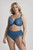 Sculptresse Roxie Plunge Bra in Atlantic Blue