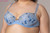 Ewa Michalak Faberge Padded Plunge Bra in Light Blue