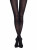 Jadran 60 Den T. Smeda Stylish Zigzag Patterned Pantyhose Black