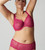 Simone Perele Exotica Squared Neckline Full Cup Bra in Raspberry FINAL SALE (40% Off)