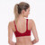 Air Control Delta Pad Sports Bra in Lipstick Air Control Delta Pad Sports Bra in Lipstick