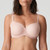 Prima Donna Figuras Padded Heartshape Bra in Powder Rose