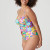 Sazan Full Cup Control Swimsuit in Blue Bloom Sazan Full Cup Control Swimsuit in Blue Bloom