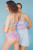 Savona Lowrise Hotpant in Aasmani Blue/Rani Pink FINAL SALE (40% Off) Savona Lowrise Hotpant in Aasmani Blue/Rani Pink FINAL SALE (40% Off)