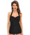 Unique Vintage Corinne One Piece Swimsuit in Black FINAL SALE (50% Off)