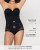 Leonisa Extra High-Waisted Sheer Bottom Sculpting Shaper Panty in Black