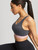 Ultra Perform Non Padded Wired Sports Bra in Charcoal Ultra Perform Non Padded Wired Sports Bra in Charcoal