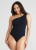 Yummie One Shoulder Shaping Thong Outlast® Seamless Bodysuit in  Black