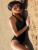 Lise Charmel Ajourage Couture Plunging Back Swimsuit in Noir