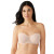 Wacoal Visual Effects Strapless Minimizer Bra in Sand