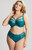 Sculptresse Dionne Midi Brief in Teal Animal