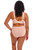Himari Underwire Plunge Bra in Peach Whisper Himari Underwire Plunge Bra in Peach Whisper