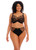 Sachi Underwire Plunge Bra in Black Butterfly Sachi Underwire Plunge Bra in Black Butterfly