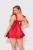 Brigeta Satin Open Cup Babydoll & G-String Set Brigeta Satin Open Cup Babydoll & G-String Set