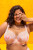 Lucie Underwire Stretch Plunge Bra in Cosmos