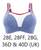 Non-Wired Sports Bra in Blue Marlin Non-Wired Sports Bra in Blue Marlin