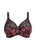 Morgan Stretch Lace Banded Underwire Bra in Dark Romance Morgan Stretch Lace Banded Underwire Bra in Dark Romance