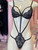Ami Strap and Lace Teddy in Black Ami Strap and Lace Teddy in Black