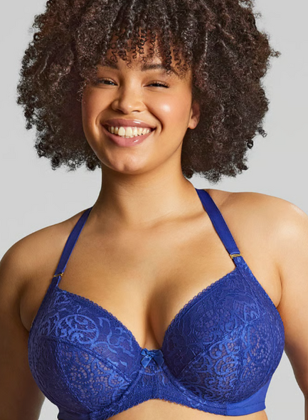 Estel Plunge Bra in Royal Blue