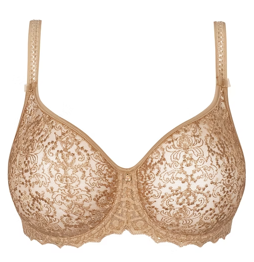 Cassiopée Seamless Full Cup Bra in Gold