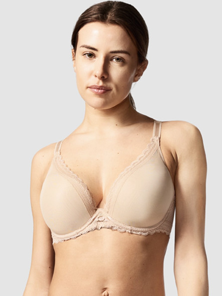 Parisian Allure Plunge T-Shirt Bra in Ultra Nude (WU) FINAL SALE (40% Off)