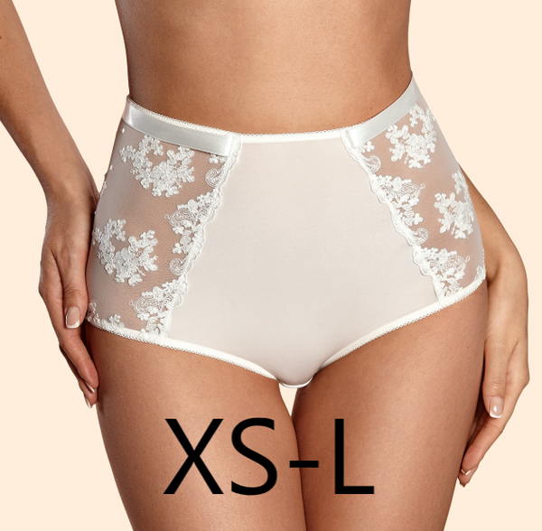 Graciosa High Waist Brief in White FINAL SALE (50% Off) Graciosa High Waist Brief in White FINAL SALE (50% Off)