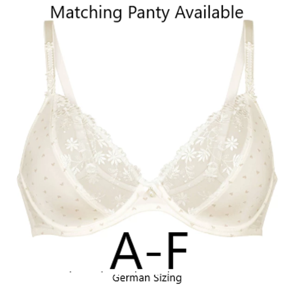 Louisa Plunge Underwire Bra in Crystal FINAL SALE NORMALLY $82 Louisa Plunge Underwire Bra in Crystal FINAL SALE NORMALLY $82