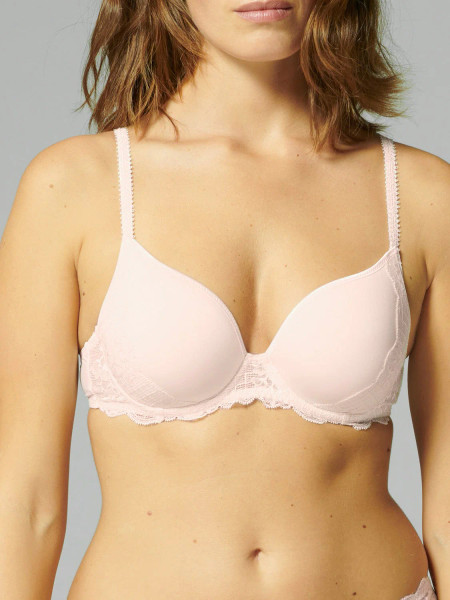 Rêve Spacer Plunge Bra in Sakura Pink Rêve Spacer Plunge Bra in Sakura Pink