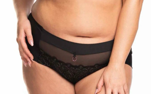 Daisy High Waist Brief in Black Daisy High Waist Brief in Black