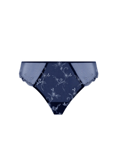 Déesse en Glam Fancy Brief in Marine Argent *FINAL SALE (25% Off)*