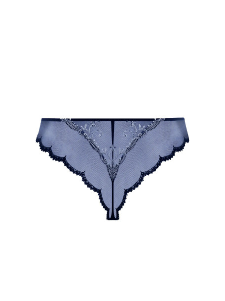 Déesse en Glam Thong in Marine Argent *FINAL SALE (25% Off)*