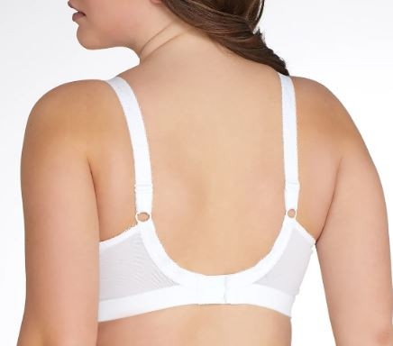 Keira Wirefree Soft Cup Bra in White